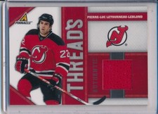 PIERRE-LUC LETOURNEAU-LEBLOND 2010-11 PANINI PINNACLE THREADS JERSEY RELIC /499
