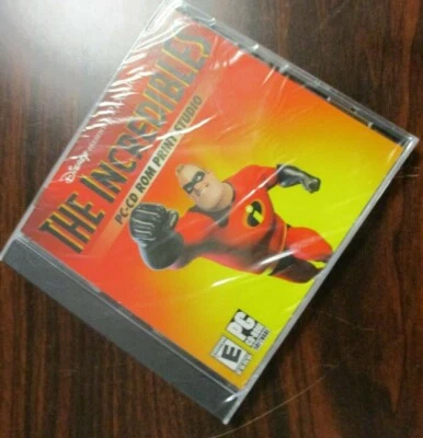 The Incredibles PC-CD ROM Print Studio, Disney Inter Active, SEALED - Image 1 of 4