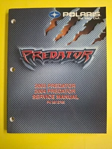2003/2004 Polaris ATV OEM Predator Service Manual P/N 9918785 - Picture 1 of 4