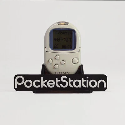 Soporte de pantalla Sony PocketStation Mancave SCPH-4000 PS PS1 PS2 PlayStation Foto 1 de 3