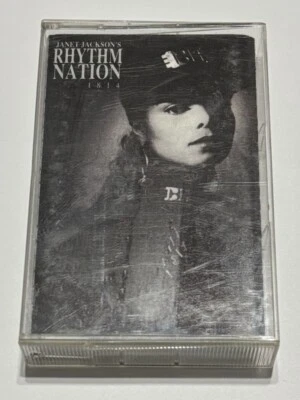 Janet Jackson Rhythm Nation 1814  Audio Cassette 1989 A&M Records CS3920 Tested - Image 1 of 4