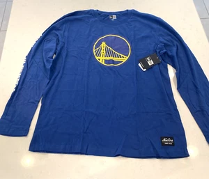New Era Size XL GOLDEN STATE WARRIORS Long Sleeve Shirt - Picture 1 of 5