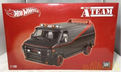 1/18 Hot Wheels GMC A Team Vandura Black Gray w/Box From Japan Model Car Minicar - Image 1 of 4