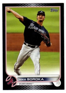 2022 TOPPS #527 MIKE SOROKA BLACK #46/71 - Picture 1 of 1