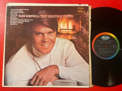 Glen Campbell That Christmas Feeling LP Capitol Stereo Holiday VG- Foto 1 de 4