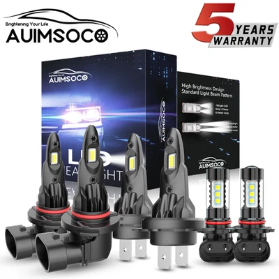 Faro LED + faros antiniebla para Lincoln Town Car sedán 4 puertas 4,6 L 2003-2011 Foto 1 de 4