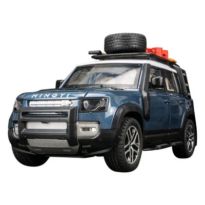 1:22 Doors Openable Pull Back Diecast Model Toy Car Kids Gift with Sound&Light a - Image 1 of 4
