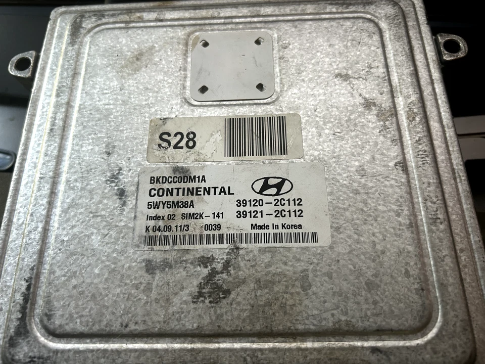 Hyundai Genesis 2012 cupé motor computador ECU 39120-2c112 39121-2c112 Foto 1 de 1