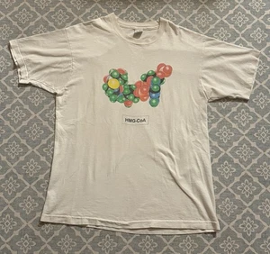 Vintage 90s Pharma HMG-CoA Molecule Blood Pressure Medication Tee T-Shirt Gr. XL - Bild 1 von 6