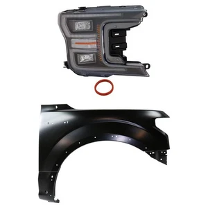 Fender Quarter Panel Passenger Right Side for F150 Truck Aluminum Hand - Picture 1 of 12