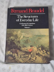 Die Strukturen des Alltags - Fernand Braudel - 1. Auflage (Englisch) 1981 - Bild 1 von 6