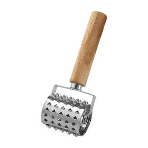 Stainless Steel Rolling Meat Tenderizer Kitchen Gadget for Steak Pork Beef - Picture 1 of 6
