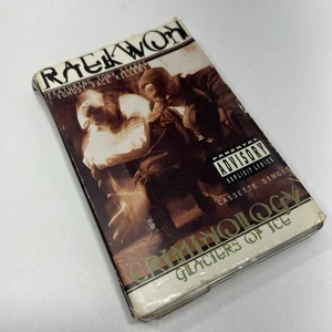 Raekwon Cuban Linx Criminology Glaciers Of Ice Tony Starks Cassette Tape Single  - Imagen 1 de 5