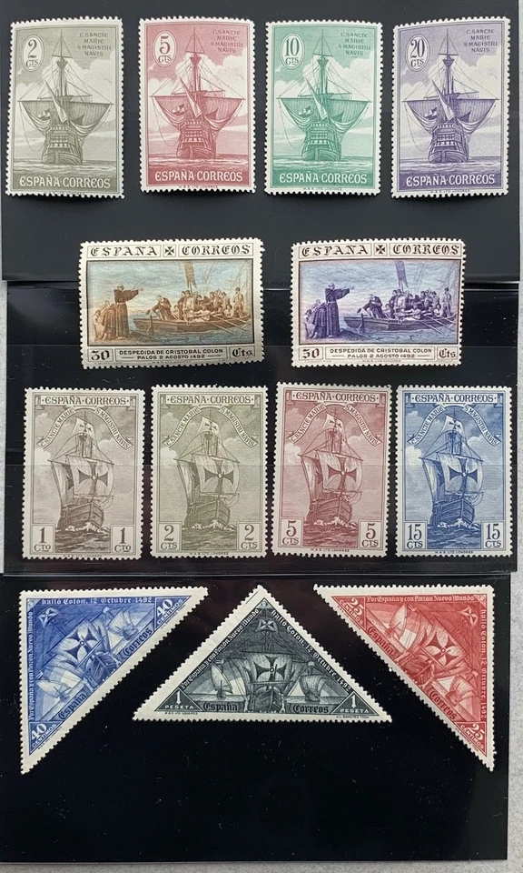 España 168 Sello Usado LH Sobre Papel Con Pocos M/OG LOTE #138 Foto 1 de 4