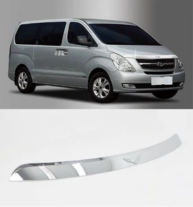 Chrome Bug Hood Bonnet Shield Guard for 2007 2015 Hyundai i800 H1 iMax Starex - Picture 1 of 6