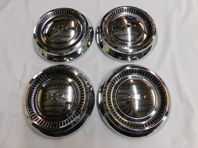 Nuevo de Lote Original Chevrolet 1964 Impala Cubiertas de Rueda Tapacubos Biscayne Bel Air GM Foto 1 de 4