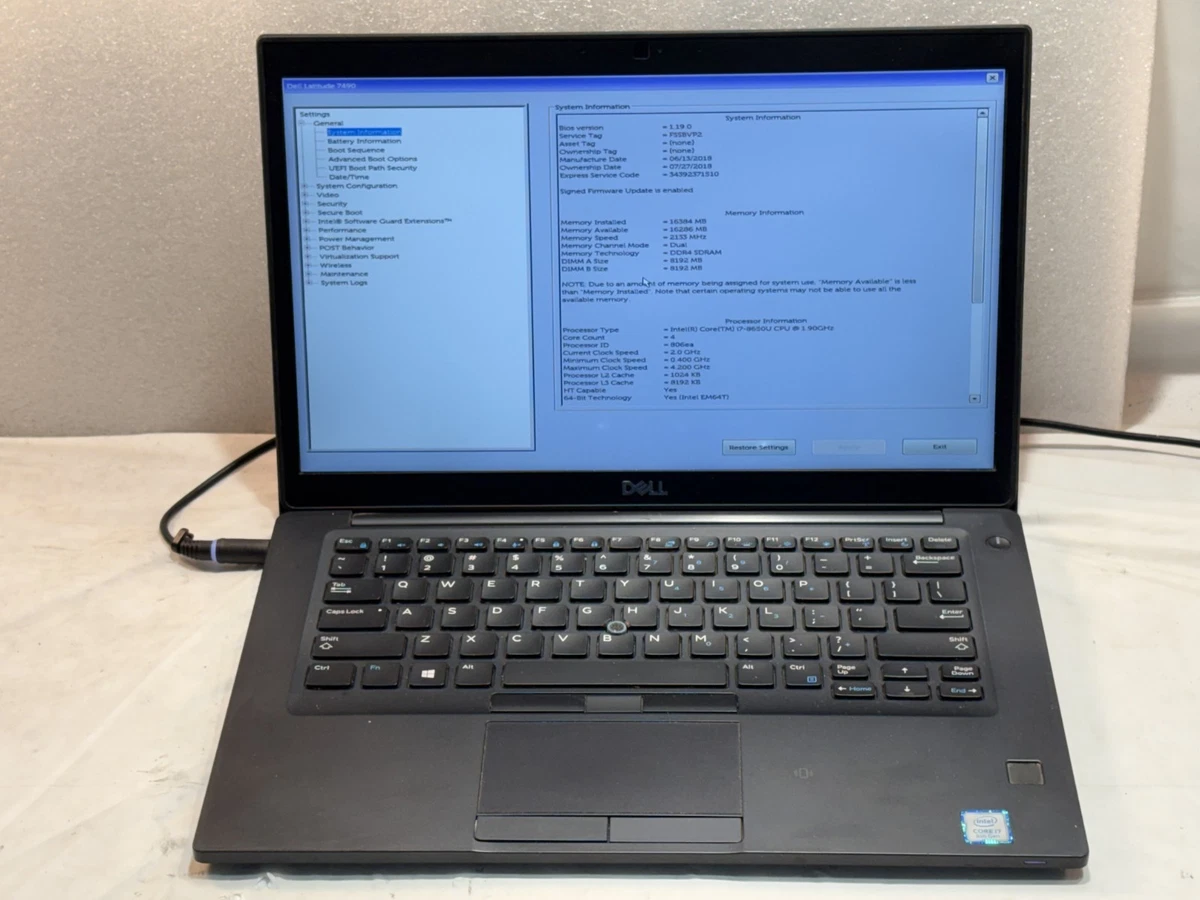Dell Latitude 7490 PC Laptops & Netbooks for Sale | Shop New