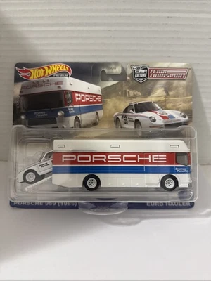 💎 Hot Wheels Premium Team Transport '70 Rover P6 Group 2 & HW Rally Hauler #55 - Image 1 of 4