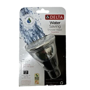 NOS Delta 75153 Single-Spray 2-3/4" Water-SavingShower Head Chrome - Picture 1 of 3