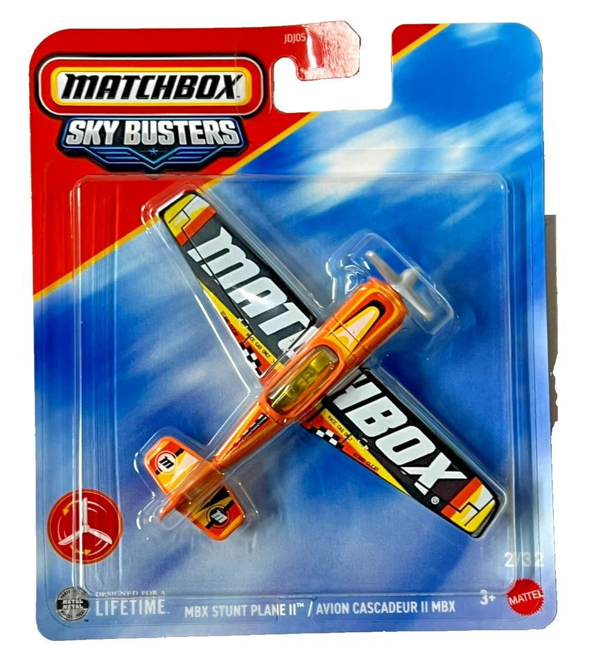 Matchbox Skybusters MBX Stuntplane 11 Avion Cascadeur 2/32 Sky Buster - New - Image 1 of 2
