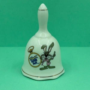 Rare Vintage Thorpe Theme Park Rangers China Bell Mascot Souvenir Ornament 1990s - Picture 1 of 6