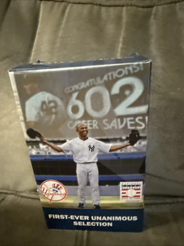 Placa réplica del Salón de la Fama de Mariano Rivera "SGA" 17/08/19 New York Yankees Salón de la Fama Salón de la Fama Foto 1 de 2