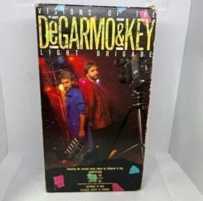 DeGarmo & Key Visions of the Light Brigade VHS 1985 Rare Christian Music - Image 1 of 4