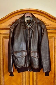 Cockpit A-2 Lamb Leather Bomber Jacket - Picture 1 of 13
