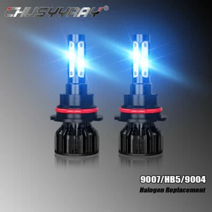 For Mitsubishi LANCER 2002-2007 -2x 9007 LED Headlight dual beam Bulbs 8000k - Picture 1 of 14