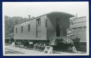 Eisenbahnmuseum MKT Katy Eisenbahn Echtfoto Postkarte - Bild 1 von 2