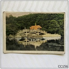Cavanders River Valleys #39 Cottages and Bridge Nuneham Cigarette Card (CC156)