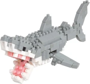 Kawada Nanoblock NBC_332 Great White Shark 190pcs - Picture 1 of 2