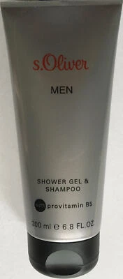 s.Oliver Men Shower Gel & Shampoo - mit Provitamin B5 - 200 ml - Bild 1 von 2