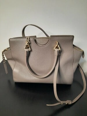 Cartera Grande Versace Collection LBF0488S LVAL Cuero Guijarro Marrón Foto 1 de 4