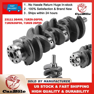 Коленвал для Hyundai Genesis Coupe Sonata Kia Optima Sportage 2,0 л 2010-2014 - Изображение 1 из 4