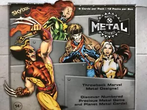 2021 UD Marvel X-Men Metal 1-100 Low Series Single Cards Complete your set - Picture 1 of 48