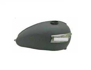 Triumph T120 Fuel Petrol Tank Raw Steel With Badges (Fit For) - Picture 1 of 5