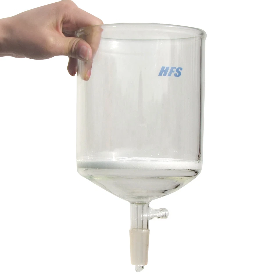 2L Fritted BUCHNER FUNNEL,Medium Frit , 30-50μm 24/40 - Image 1 of 1