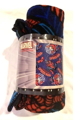 Marvel The Amazing Spider-Man 45” x 60” Grande Suave Polar Manta Lanzamiento Nuevo 2003 Foto 1 de 3