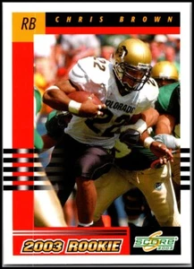2003 Score #288 Chris Brown - Rookie RC FREE SHIPPING! - Picture 1 of 2