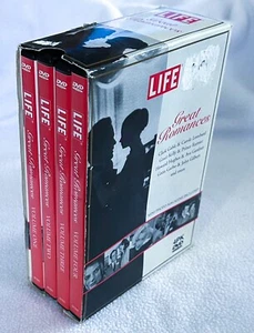 4 DVD SET Life Magazine Great Romances Marilyn Monroe JFK John Lennon & Photo Bk - Picture 1 of 17