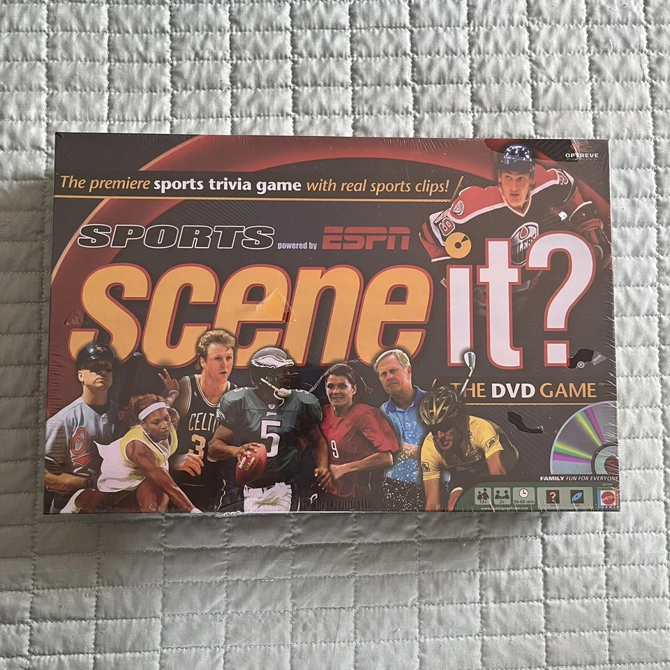 Scene It? Sports ESPN The DVD Game Sports Trivia Brand New Sealed Gift - Image 1 of 1