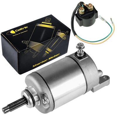 Starter and Relay Solenoid for Honda Sportrax 400 TRX400EX 2x4 2005 2006-2008  - Image 1 of 4