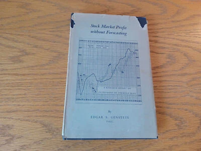 Stock Market Profit Without Forecasting Edgar S Genstein 1954 Limited First Edit - Image 1 of 4
