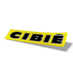 CIBIE Vintage Vintage IMSA Racing Sticker Decal - Picture 1 of 1