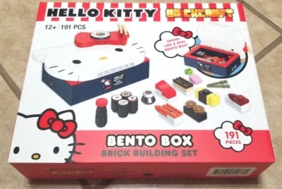 Brickcraft Hello Kitty Sushi Bento Box 191pc Brick Building Set - Image 1 of 2