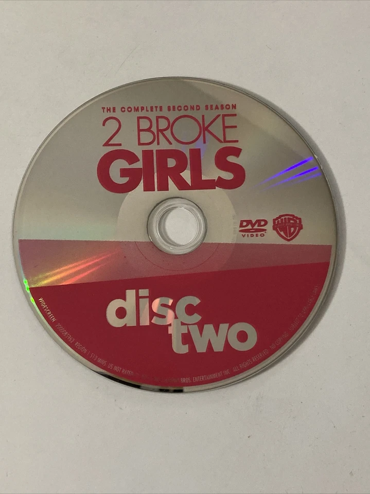 2 Broke Girls: Season 2 Disc 2 Replacement DVD - Image 1 of 1