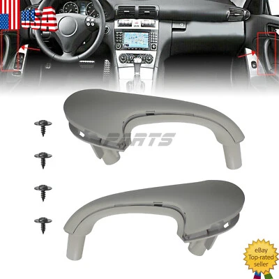 Tirador de puerta interior delantera izquierda derecha para Mercedes-Benz C230 C240 C320 C350 Foto 1 de 4