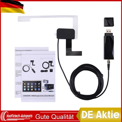 Auto USB Android DAB+ Autoradio Adapter Digital Tuner Audio Empfänger Antenne DE - Bild 1 von 4