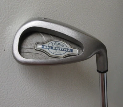 Callaway Big Bertha X-12 Stainless CB 9-iron, Memphis Steel 98-"10", 36", R-Flex - Image 1 of 4